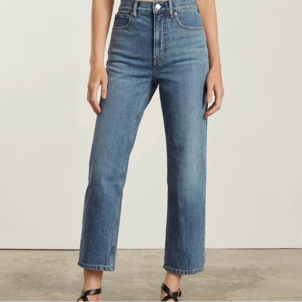Everlane Way High Jean in Folsom Blue, Size 28/6
